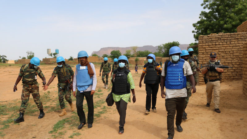 RÉGION DE DOUENTZA : LES CASQUES BLEUS TOGOLAIS CONTRIBUENT À LA PROTECTION DES CIVILS DE PÉTAKA À TRAVERS L’OPÉRATION BEAVER