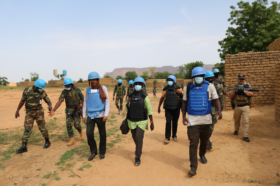 RÉGION DE DOUENTZA : LES CASQUES BLEUS TOGOLAIS CONTRIBUENT À LA PROTECTION DES CIVILS DE PÉTAKA À TRAVERS L’OPÉRATION BEAVER