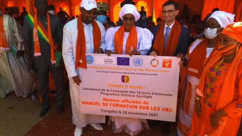 Lutte contre les VBG: « La violence physique entre partenaires sexuels demeure très fréquente au Mali et semble être banalisée par la perception générale », constate Beatrice Eyong de l’UE.