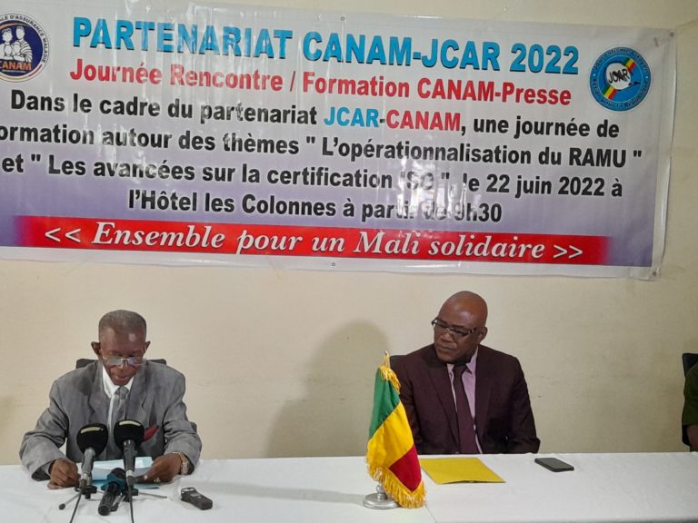 Partenariat JCAR-CANAM : Les patrons de presse édifiés sur le RAMU et la Certification ISO