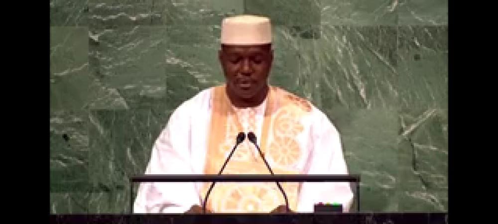 77 Assemblée générale de l’ONU: Discours du Premier ministre par intérim du Mali, Colonel Abdoulaye Maïga