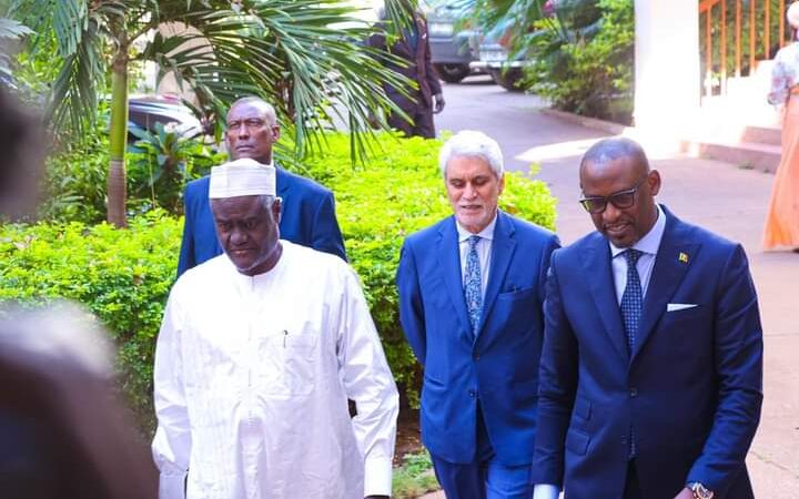 Mali: Le président de la Commission de l’UA reçu par le ministre des Affaires étrangères