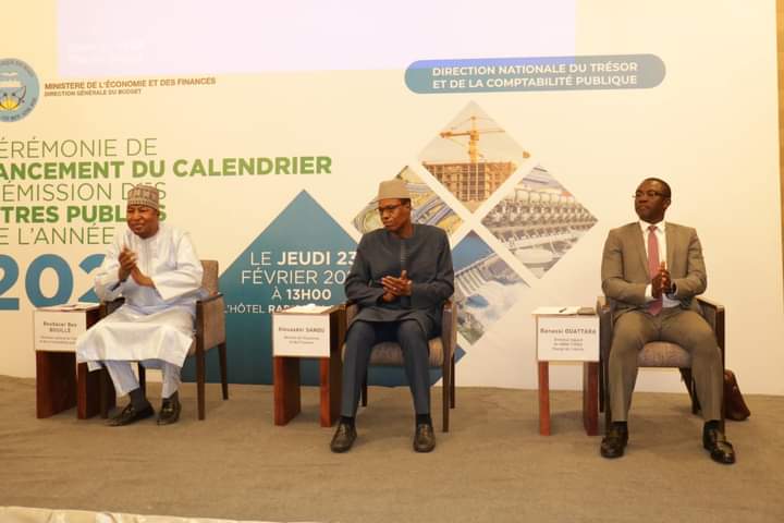 Émission des titres publics au titre de l’année 2023 : l’Etat du Mali mobilisera 1 409 milliards FCFA sur le marché financier régional à travers le Trésor public.