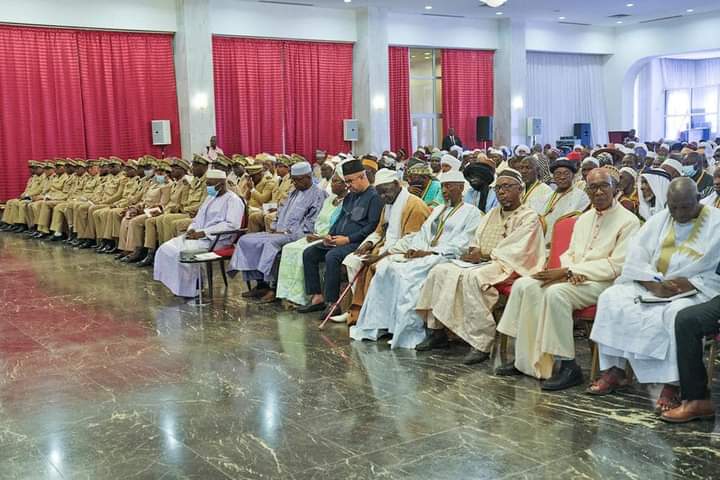 Restitution du Projet de Constitution : les autorités et légitimités traditionnelles reçues au palais de Koulouba