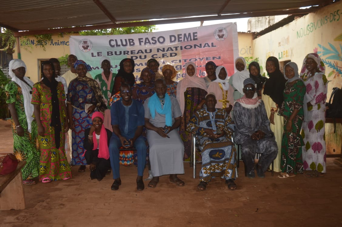 Autonomisation des femmes et nutrition : Le Club Faso Dèmè forme une trentaine de femmes de Sabalibougou et de Senou