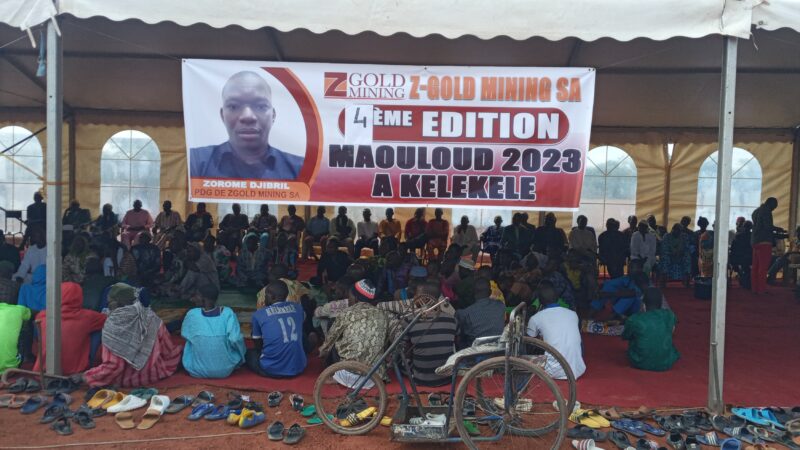 Célébration de Maouloud à Kelekele : La société ZGold Mining respecte la tradition