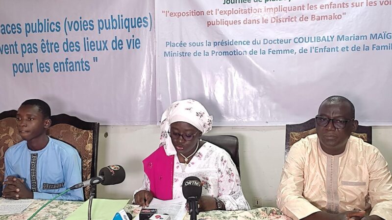 Mendicité des enfants sur les grandes artères à Bamako : La COMADE plaide pour la fin du phénomène préoccupant