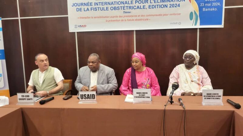 Colonel Assa Badiallo Touré à propos de la fistule obstétricale: « Il est inadmissible que nos sœurs, nos filles perdent leur dignité pour des choses évitables comme la fistule » 