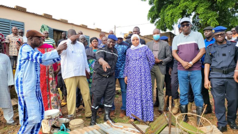 Mali- 4 morts après les pluies diluviennes à Koulouba village et Sokonafing : La ministre de la Santé exprime la solidarité des autorités aux victimes