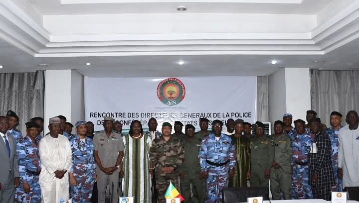 Confédération des Etats membres du Sahel : clôture de la 1ère rencontre des Directeurs Généraux de la Police de l’AES