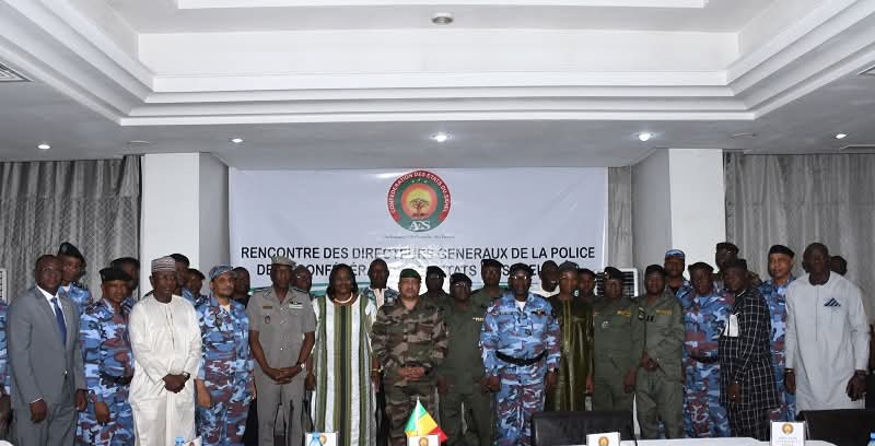 Confédération des Etats membres du Sahel : clôture de la 1ère rencontre des Directeurs Généraux de la Police de l’AES