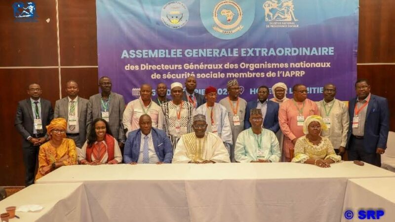 Mali-Bamako a accueilli l’Assemblée Générale Extraordinaire de l’IAPRP : des engagements pour la sécurité sociale en Afrique