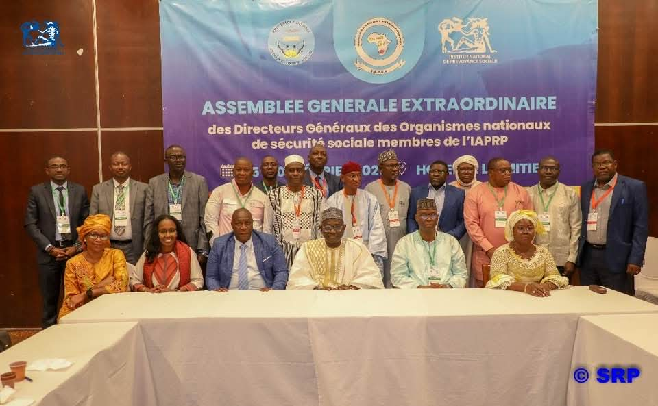 Mali-Bamako a accueilli l’Assemblée Générale Extraordinaire de l’IAPRP : des engagements pour la sécurité sociale en Afrique