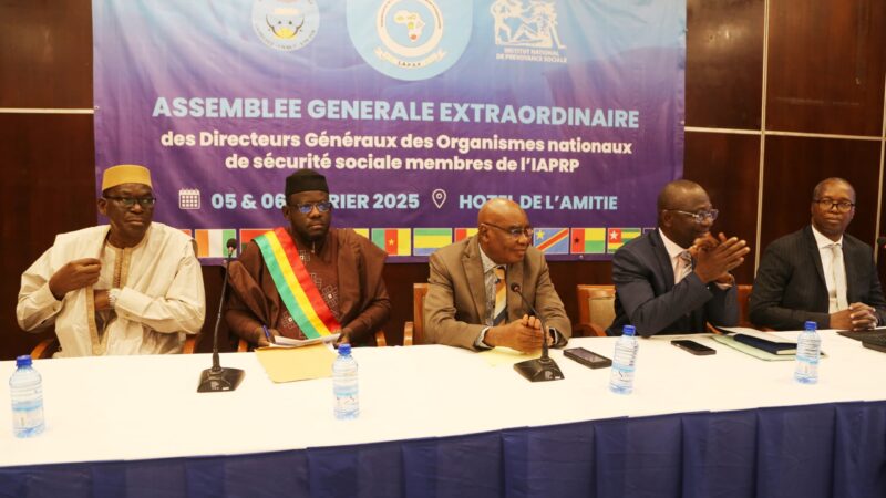 Assemblée Générale Extraordinaire des Directeurs Généraux des ONSS membres de L’IAPRP : Vers une redynamisation de l’organisation.