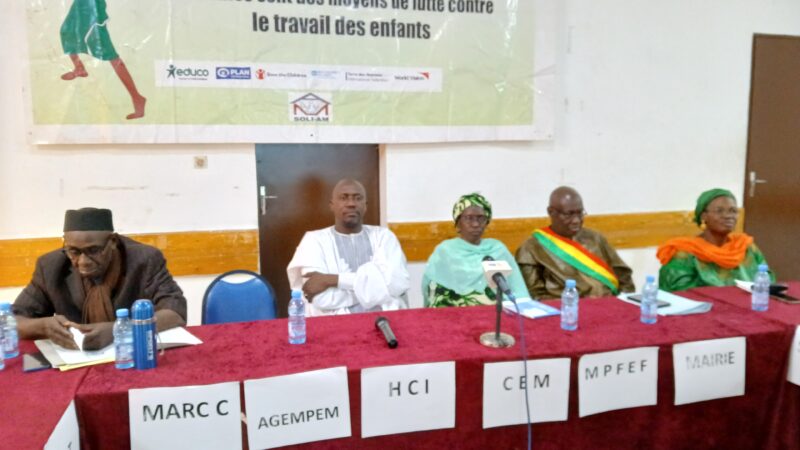 Mali: SOLI-AM plaide auprès des religieux pour la relance du processus d’adoption de l’avant-projet de loi sur la protection des droits des enfants