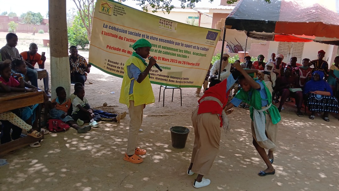 Mali-Promotion de la cohésion sociale et du vivre ensemble : GRADEM opte pour les manifestations artistiques et culturelles avec des enfants