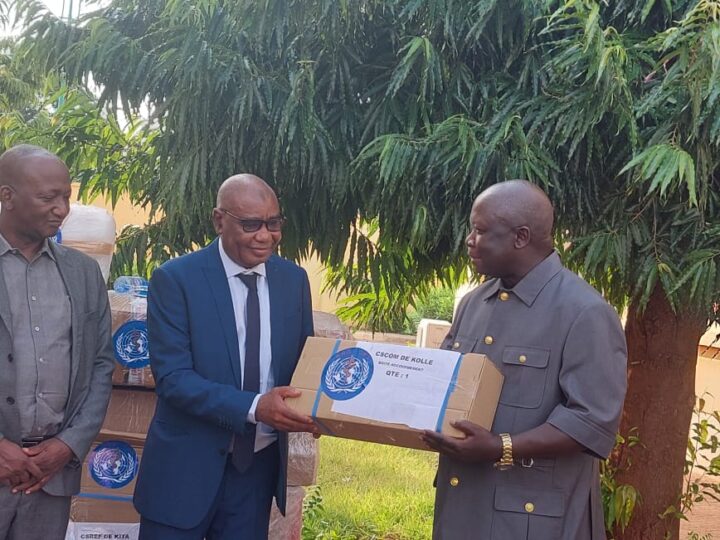 Mali-Amélioration de la santé sexuelle et reproductive : l’OMS offre au ministère de la Santé des matériels et des équipements d’une valeur de plus 82 millions de FCFA