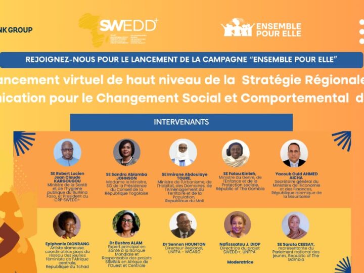 Communiqué de presse de UNFPA sur le Lancement régional de la campagne « Ensemble pour elle »