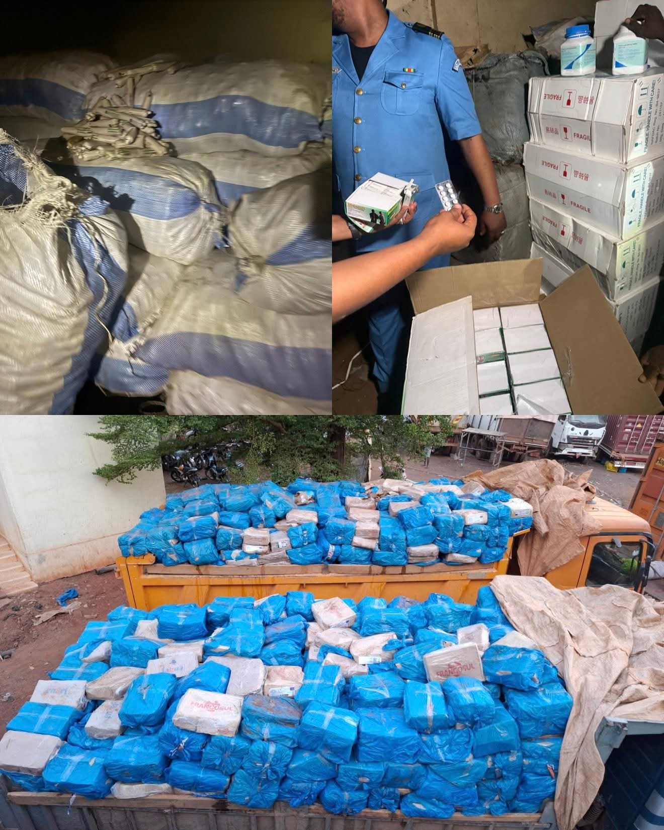 Mali: Des explosifs en provenance du Nigéria saisis par les douanes