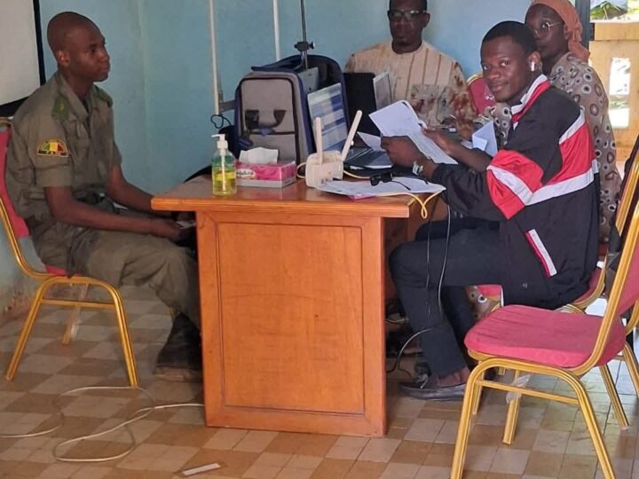 Ségou : Lancement de l’enrôlement des élèves sous-officiers de Banankoro dans le cadre de l’Assurance Maladie Obligatoire (AMO).