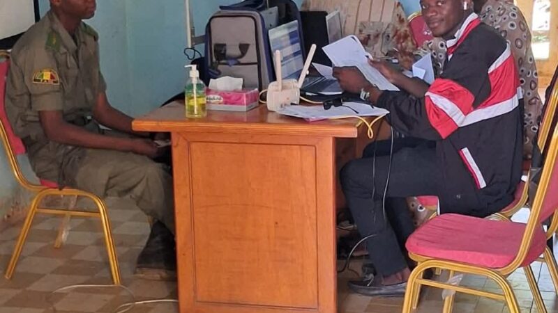Ségou : Lancement de l’enrôlement des élèves sous-officiers de Banankoro dans le cadre de l’Assurance Maladie Obligatoire (AMO).