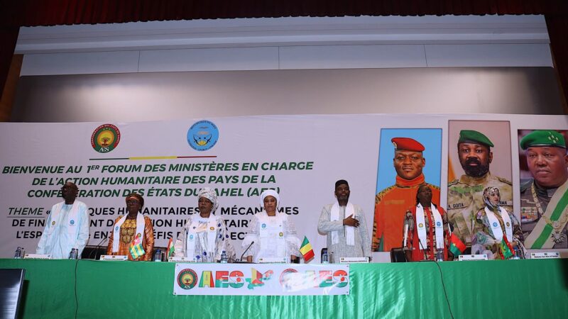 Mali- 1er Forum humanitaire de l’AES : 3 jours pour coordonner et  harmoniser les approches