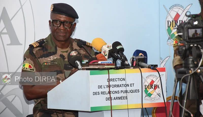Mali- Colonel-major Souleymane Dembélé, directeur de la DIRPA  sur la situation socio-sécuritaire du Mali: « Aucune interruption systématique du transport  n&rsquo;a été observé sur les axes routiers ».