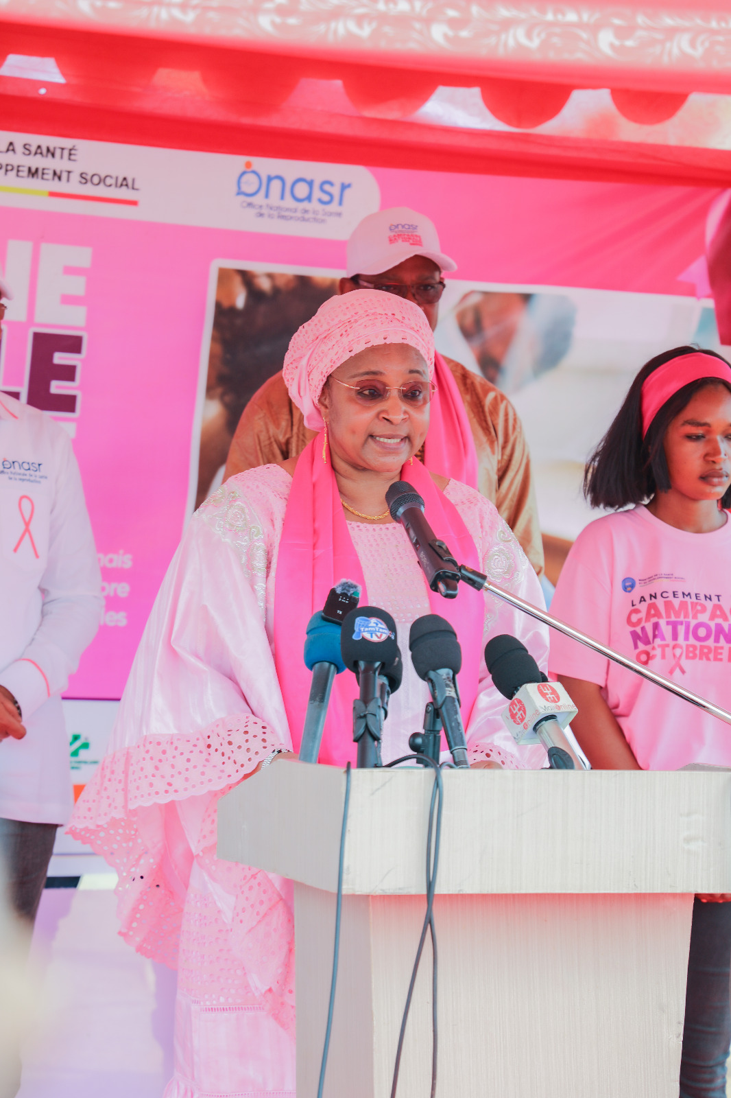 Mali-Octobre Rose : 380 000 femmes à dépister du cancer du sein et du col de l’utérus par l’ONASR  