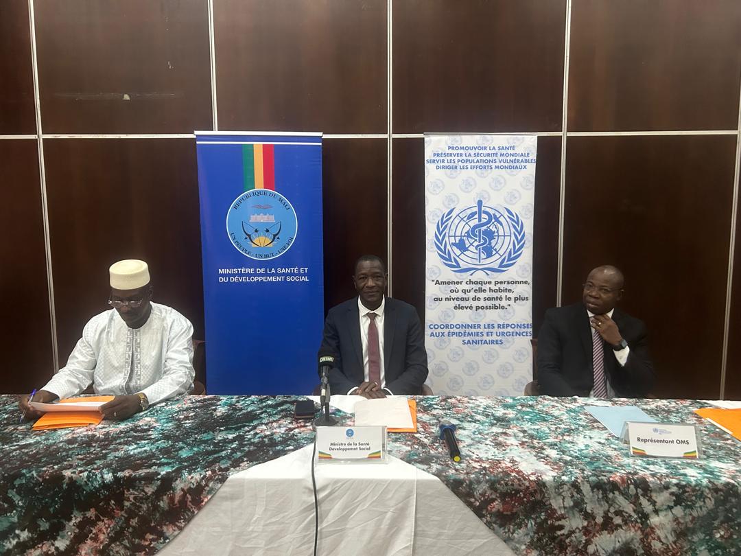 Mali- L’OMS peaufine son plan opérationnel 2026-2027 avec le MSDS