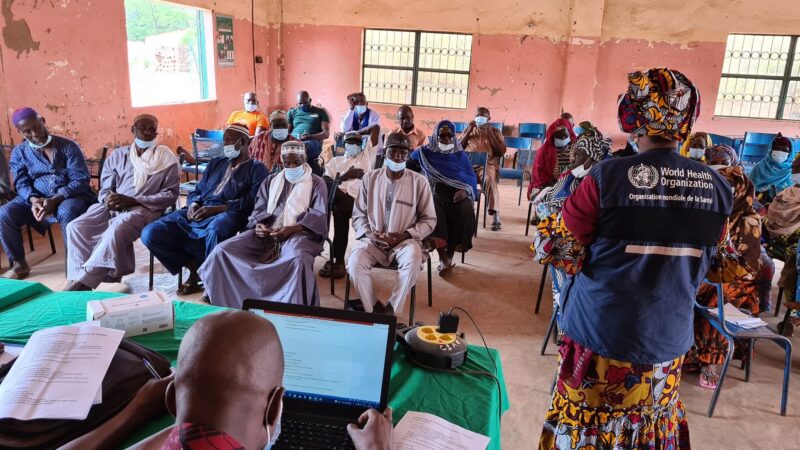 Mali-Riposte contre l’épidémie de diphtérie: L’OMS sensibilise des communautés à Ségou et Mopti