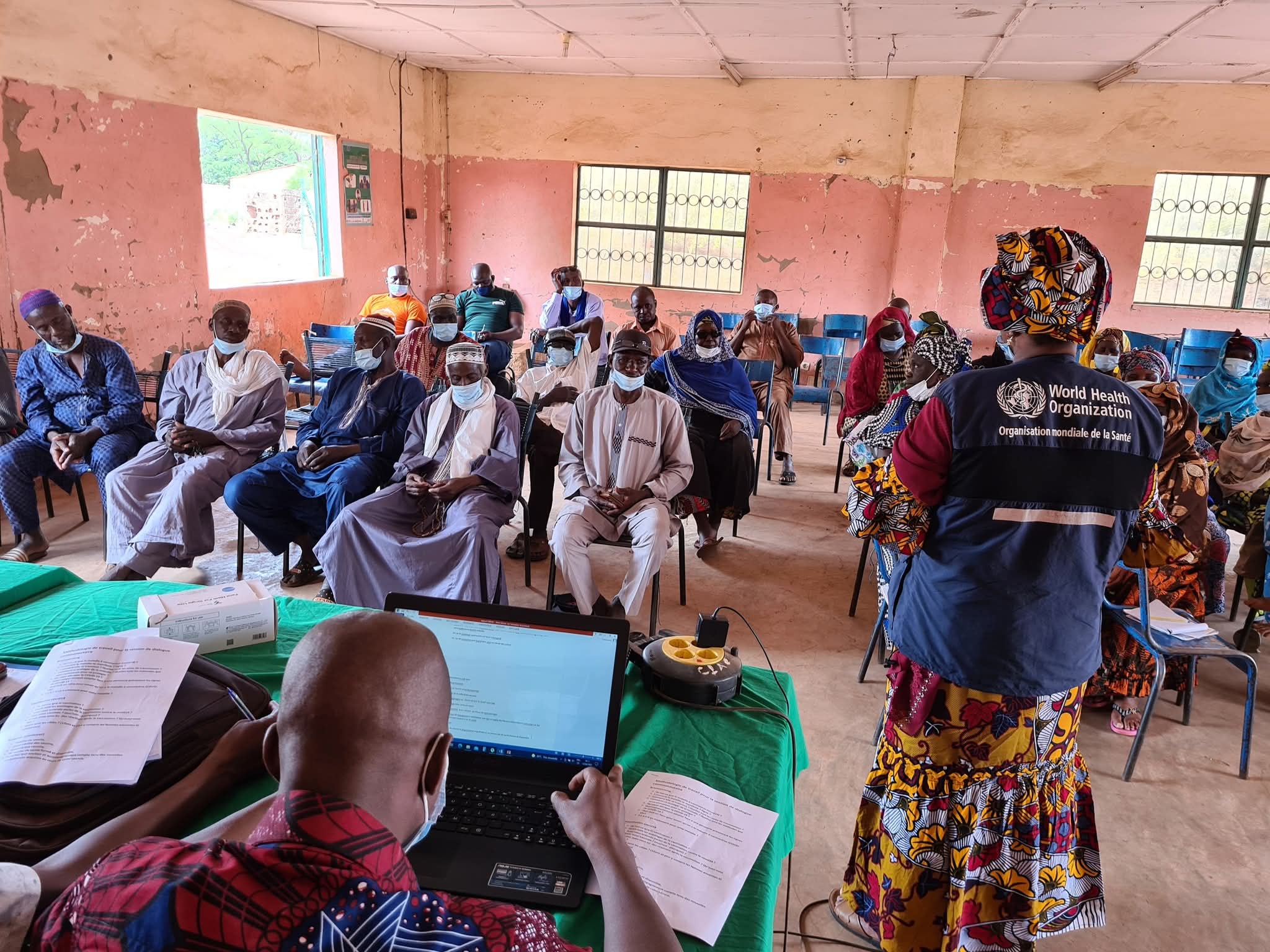 Mali-Riposte contre l’épidémie de diphtérie: L’OMS sensibilise des communautés à Ségou et Mopti