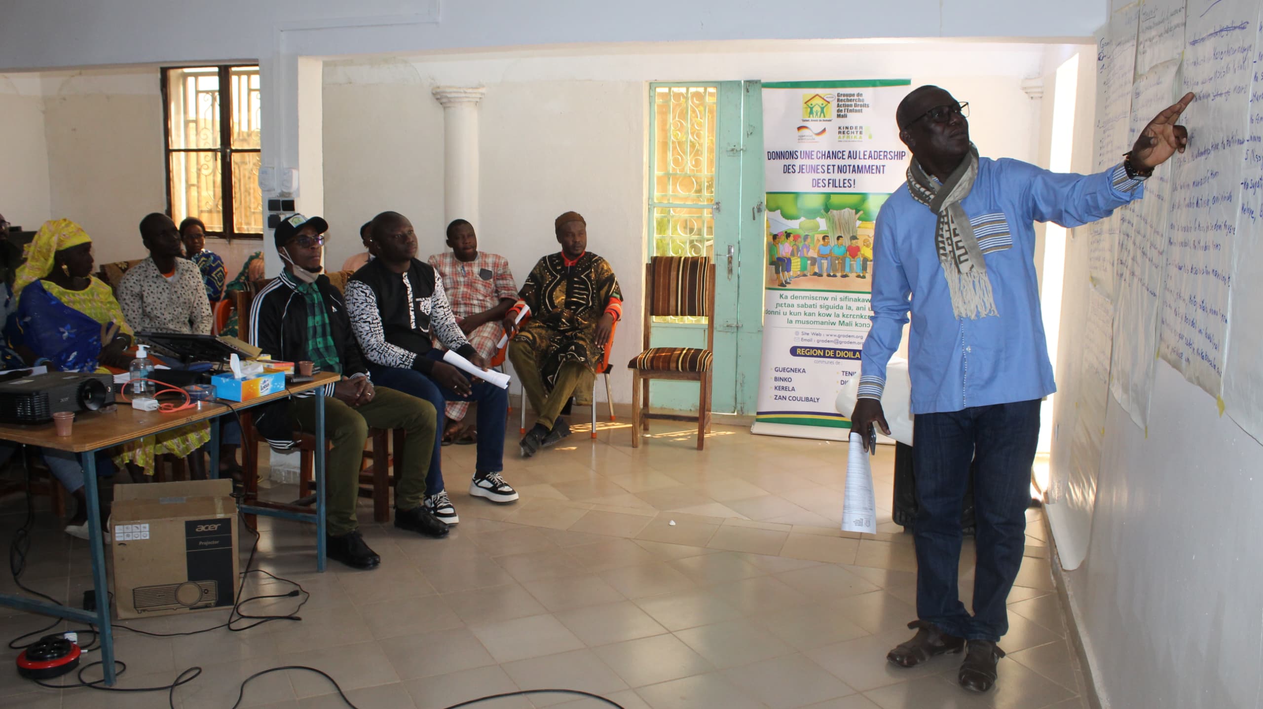 Journée communale de la jeunesse à Fana : Le GRADEM s’engage pour la réussite de l’évènement