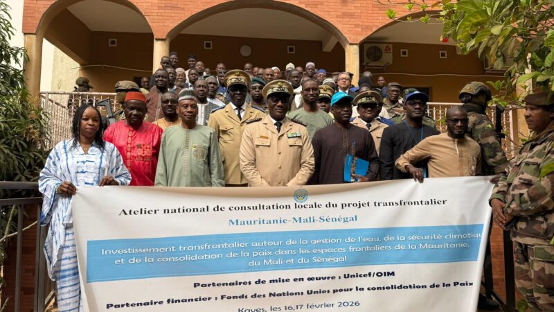 Kayes: Lancement d&rsquo;un projet pour renforcer la gestion durable de l’eau