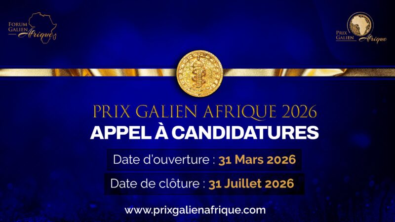 6e édition du Prix Galien Afrique: L&rsquo;appel à candidature lancé