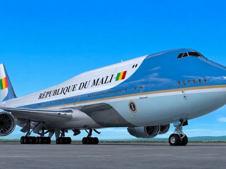 Mali- Le gouvernement dévoile le nouvel avion présidentiel