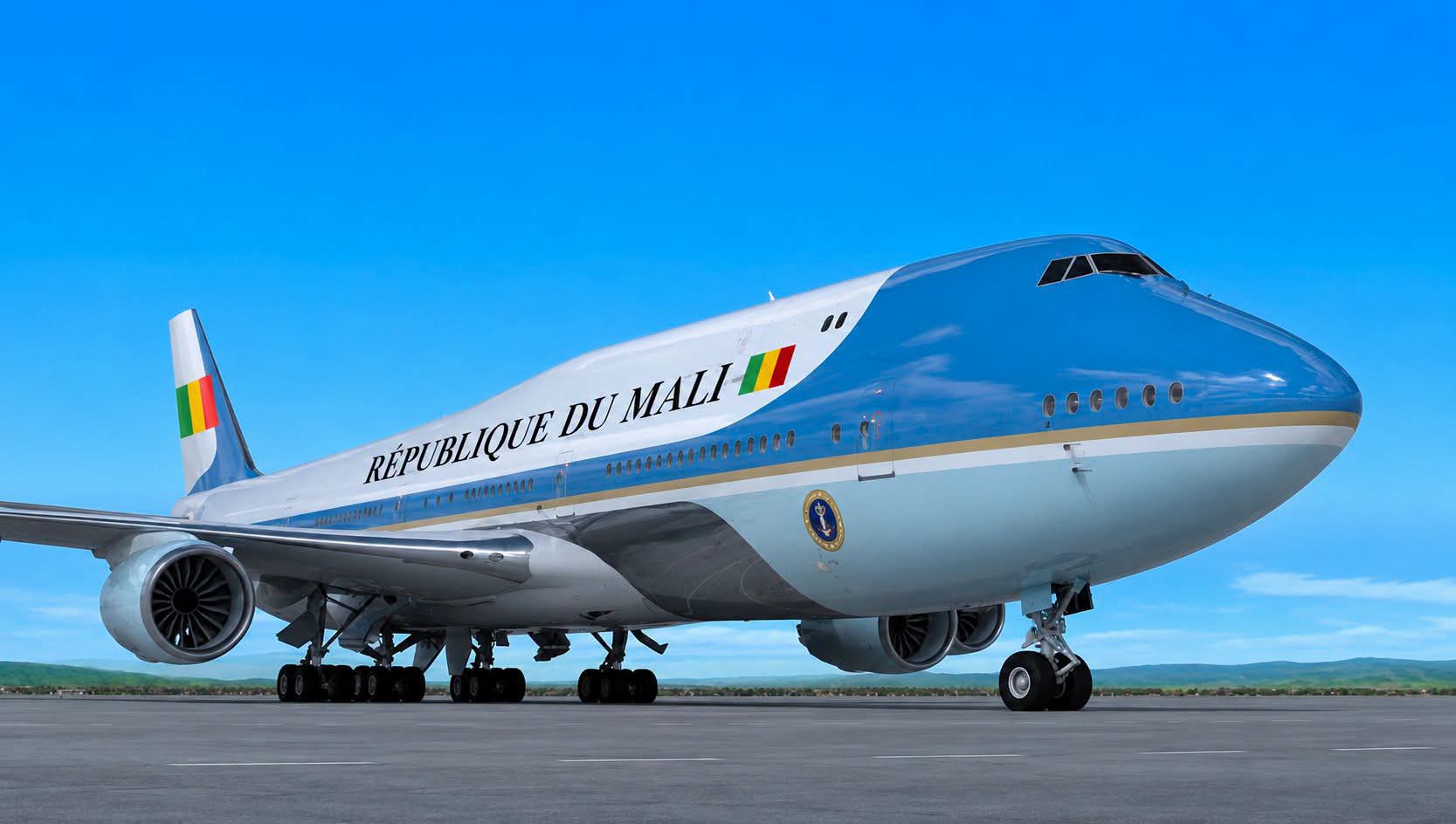 Mali- Le gouvernement dévoile le nouvel avion présidentiel