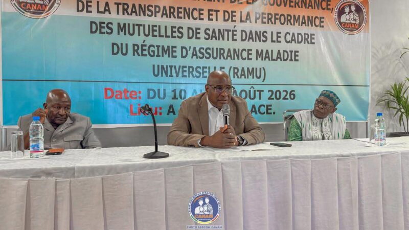 CANAM : clôture de l’atelier de renforcement de la gouvernance des mutuelles de santé