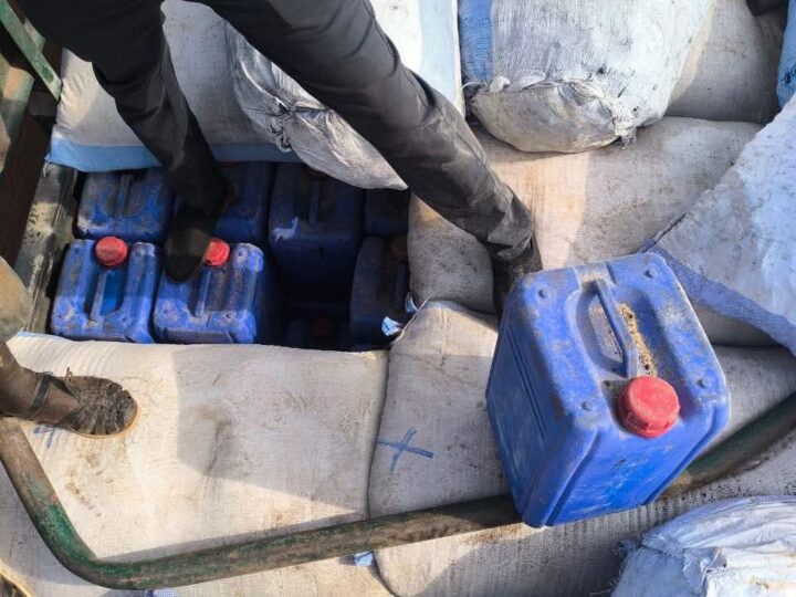 Mali- Douanes :Saisie d’huiles lubrifiantes et des motos dissimulées sous des sacs de son de maïs