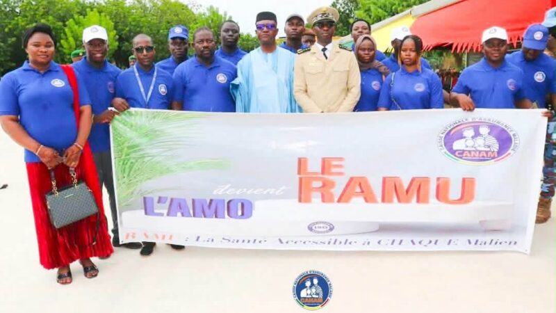 Mali-22 Septembre : le Bureau Régional de la CANAM de Koulikoro prend part au défilé de la Fête de l’Indépendance