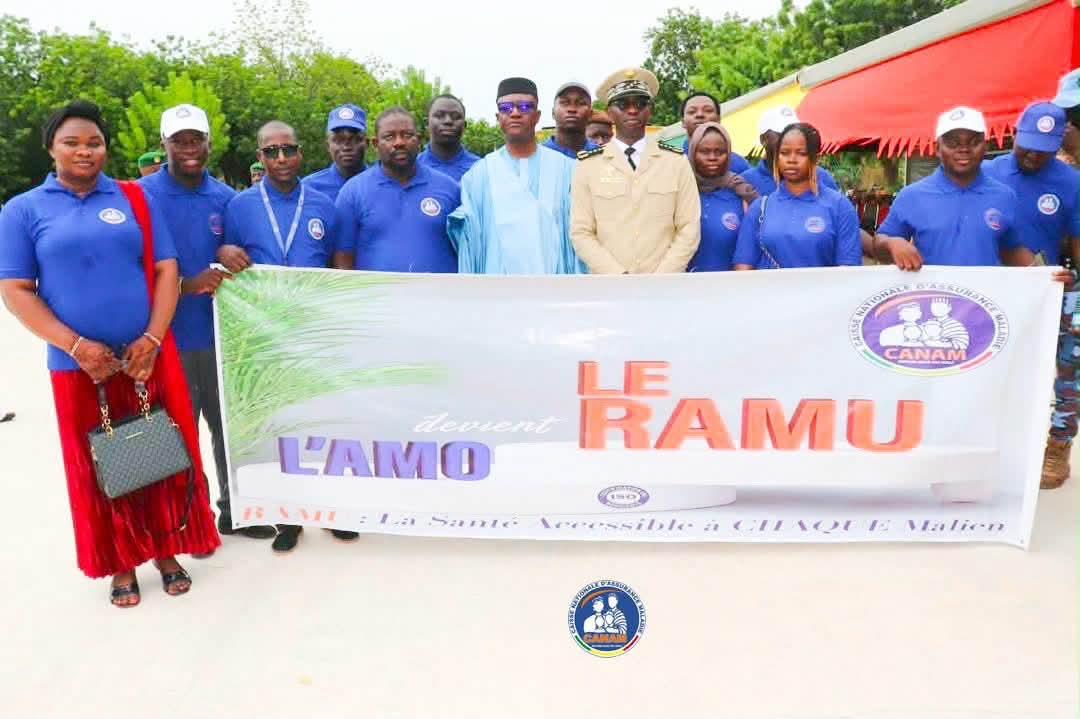 Mali-22 Septembre : le Bureau Régional de la CANAM de Koulikoro prend part au défilé de la Fête de l’Indépendance