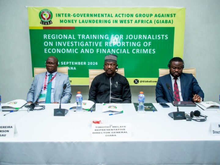 Lutte contre la criminalité financière en Afrique de l’Ouest : le GIABA renforce les capacités des journalistes pour mieux enquêter