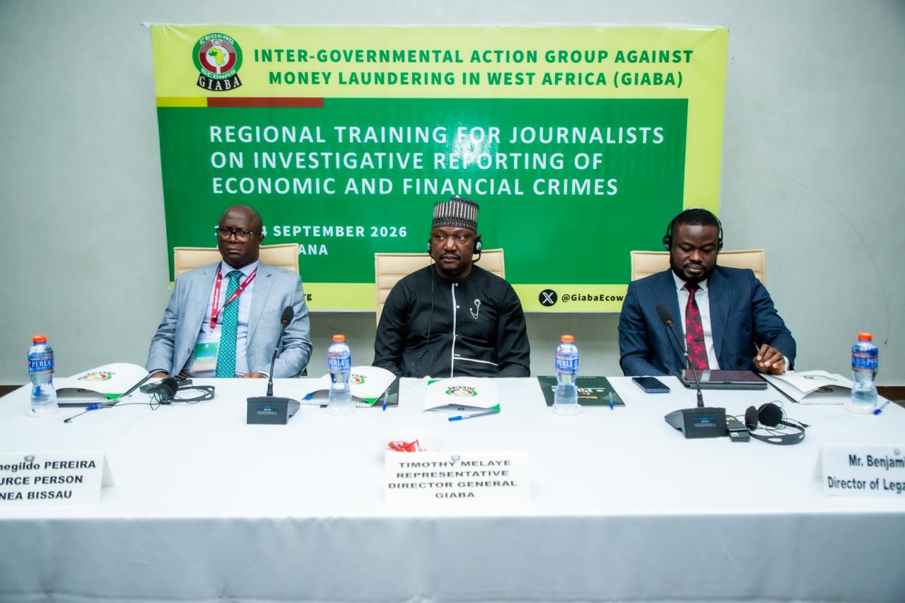 Lutte contre la criminalité financière en Afrique de l’Ouest : le GIABA renforce les capacités des journalistes pour mieux enquêter