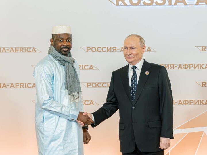 Sommet Russie-Afrique : Assimi Goïta participe à l’ouverture du Forum économique et humanitaire